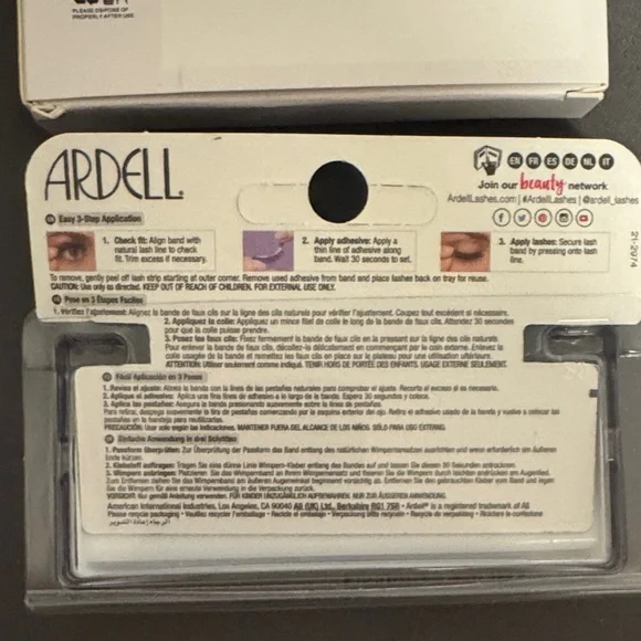 False Lashes Collection/Bundle/Set with Lash Tools - Picture 6 of 7